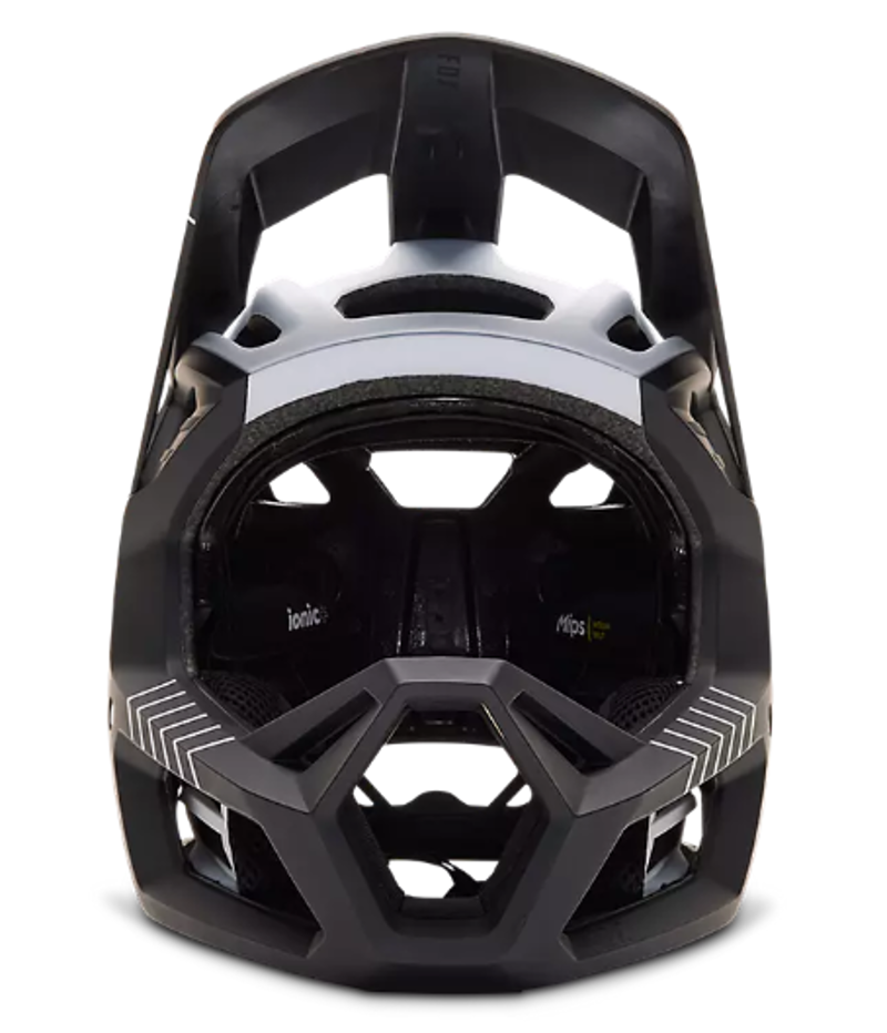 Fox Racing Proframe RS Mash Helmet in Black/White-2